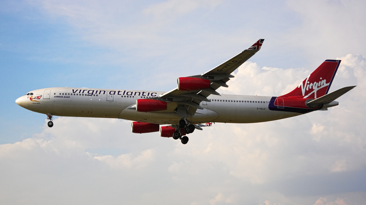 G-VELD ✈ Virgin Atlantic Airways Airbus A340-313X @ London-Heathrow