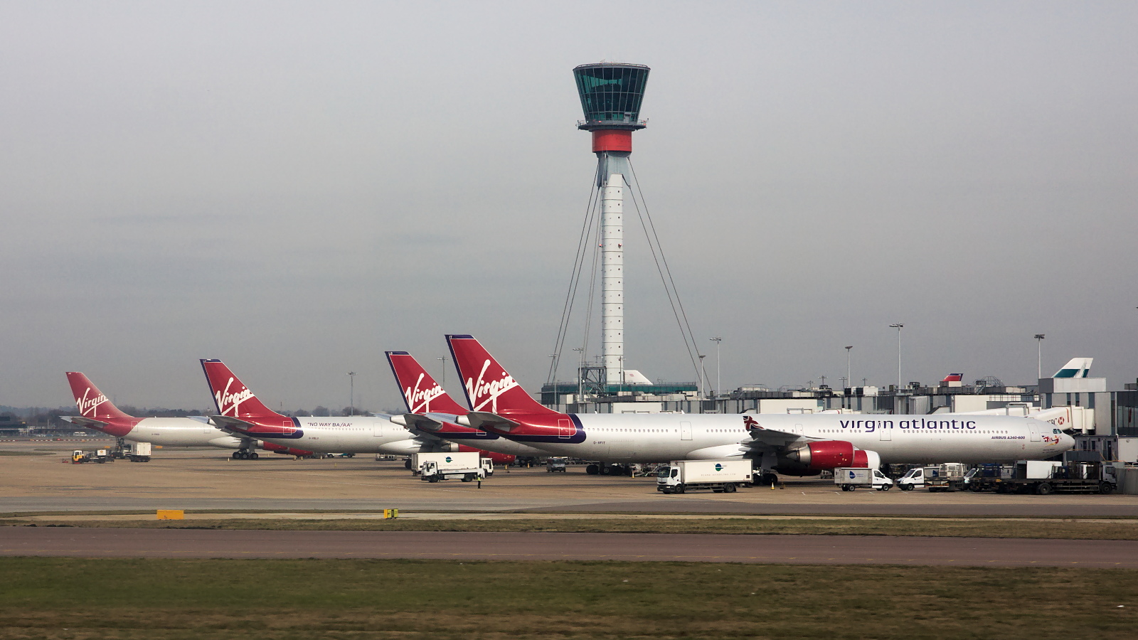 G-VFIT ✈ Virgin Atlantic Airways Airbus A340-642 @ London-Heathrow