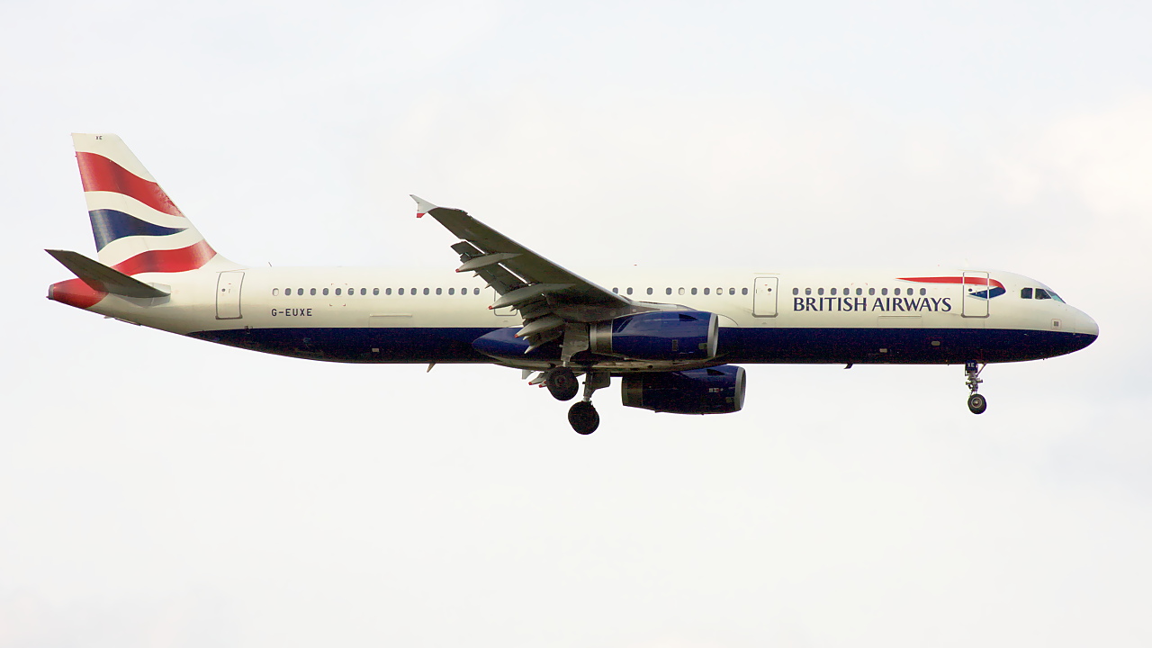 G-EUXE ✈ British Airways Airbus A321-231 @ London-Heathrow