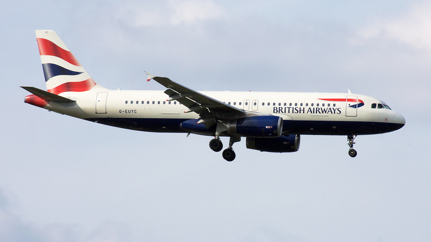 G-EUYC ✈ British Airways Airbus A320-232 @ London-Heathrow