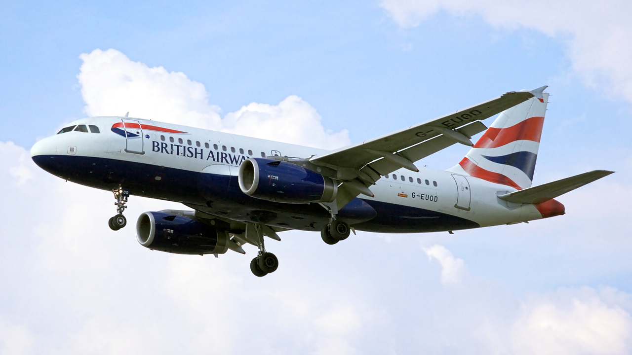G-EUOD ✈ British Airways Airbus A319-131 @ London-Heathrow