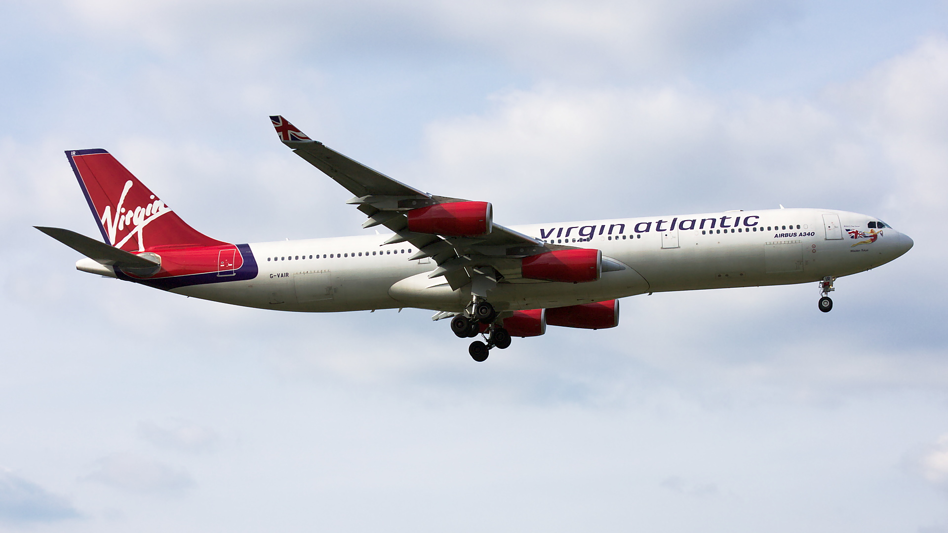 G-VAIR ✈ Virgin Atlantic Airways Airbus A340-313X @ London-Heathrow