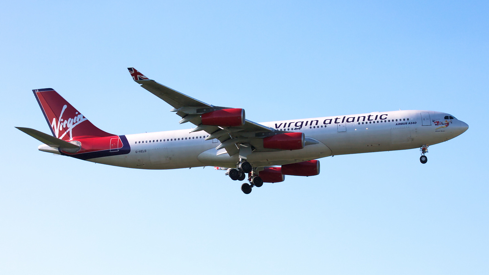 G-VELD ✈ Virgin Atlantic Airways Airbus A340-313X @ London-Heathrow