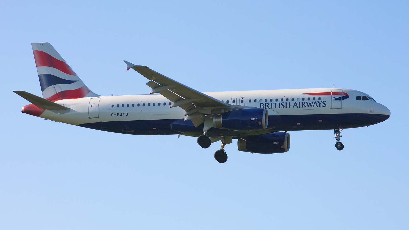 G-EUYD ✈ British Airways Airbus A320-232 @ London-Heathrow