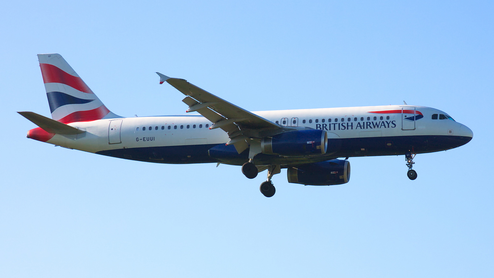 G-EUUI ✈ British Airways Airbus A320-232 @ London-Heathrow