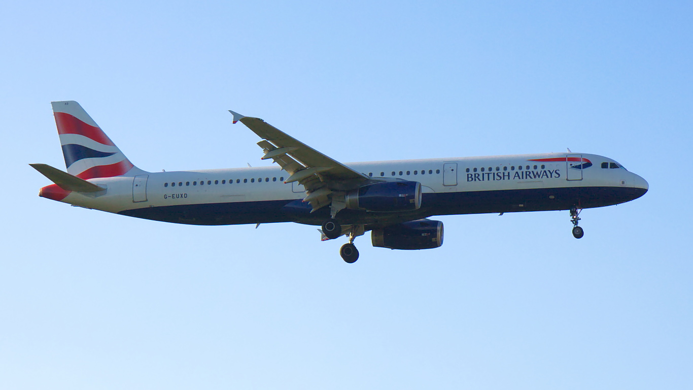 G-EUXD ✈ British Airways Airbus A321-231 @ London-Heathrow