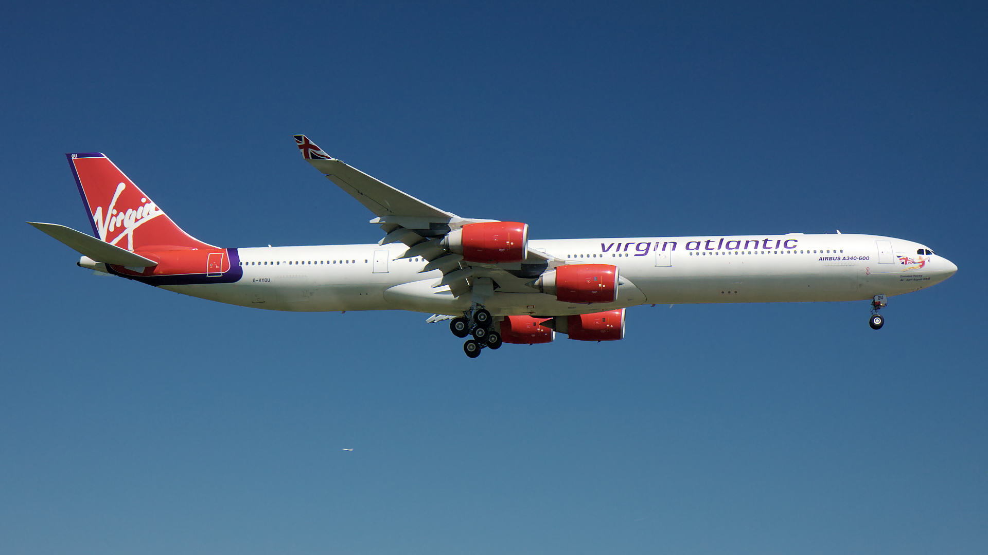 G-VYOU ✈ Virgin Atlantic Airways Airbus A340-642 @ London-Heathrow