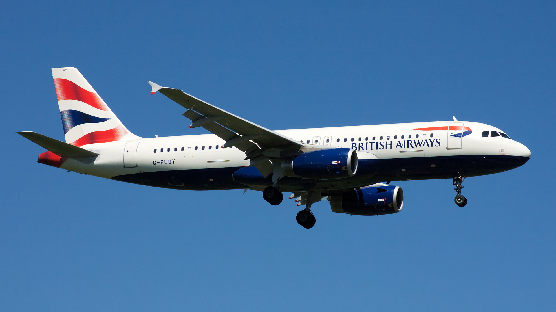 G-EUUY ✈ British Airways Airbus A320-232 @ London-Heathrow