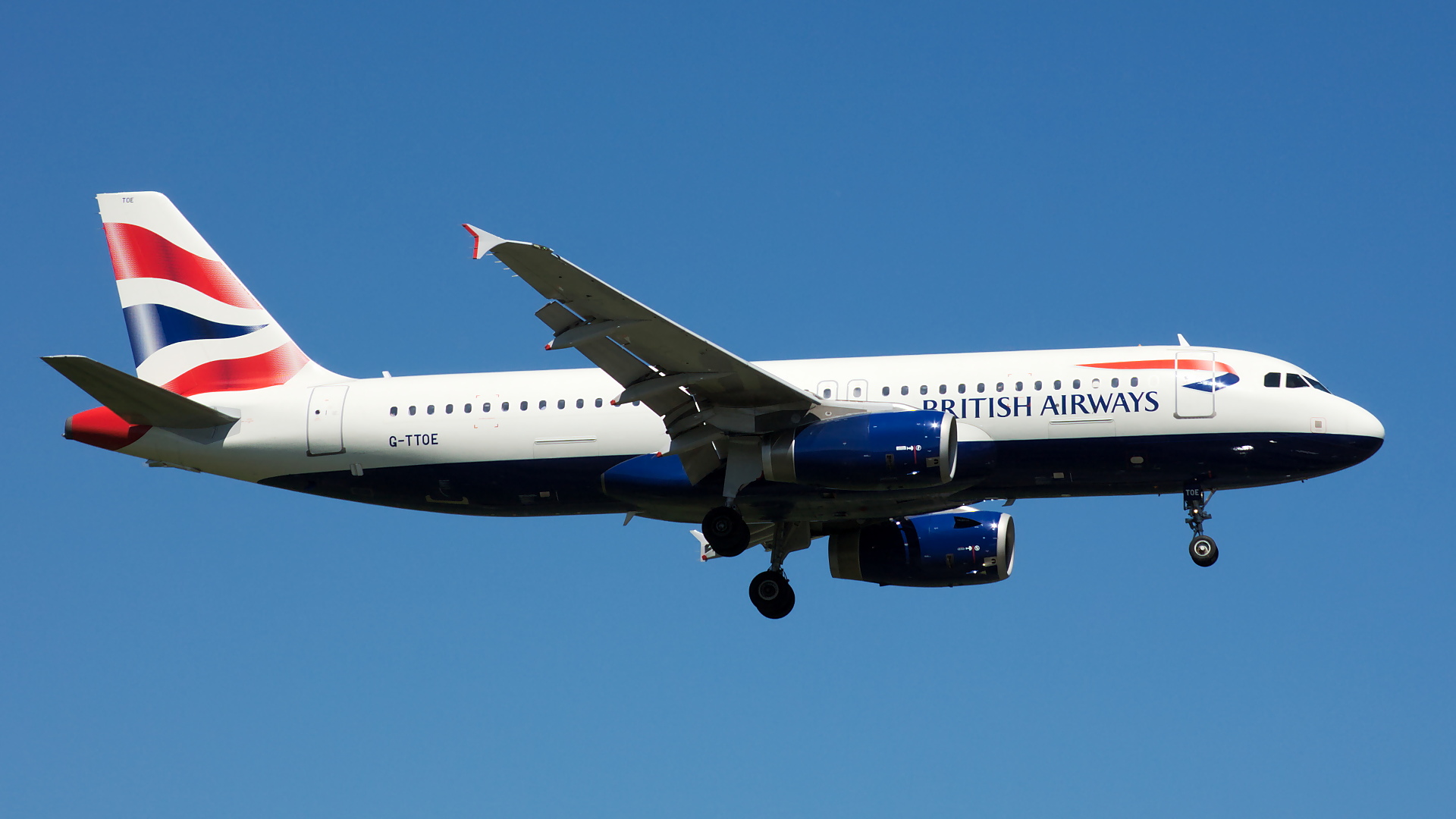 G-TTOE ✈ British Airways Airbus A320-232 @ London-Heathrow