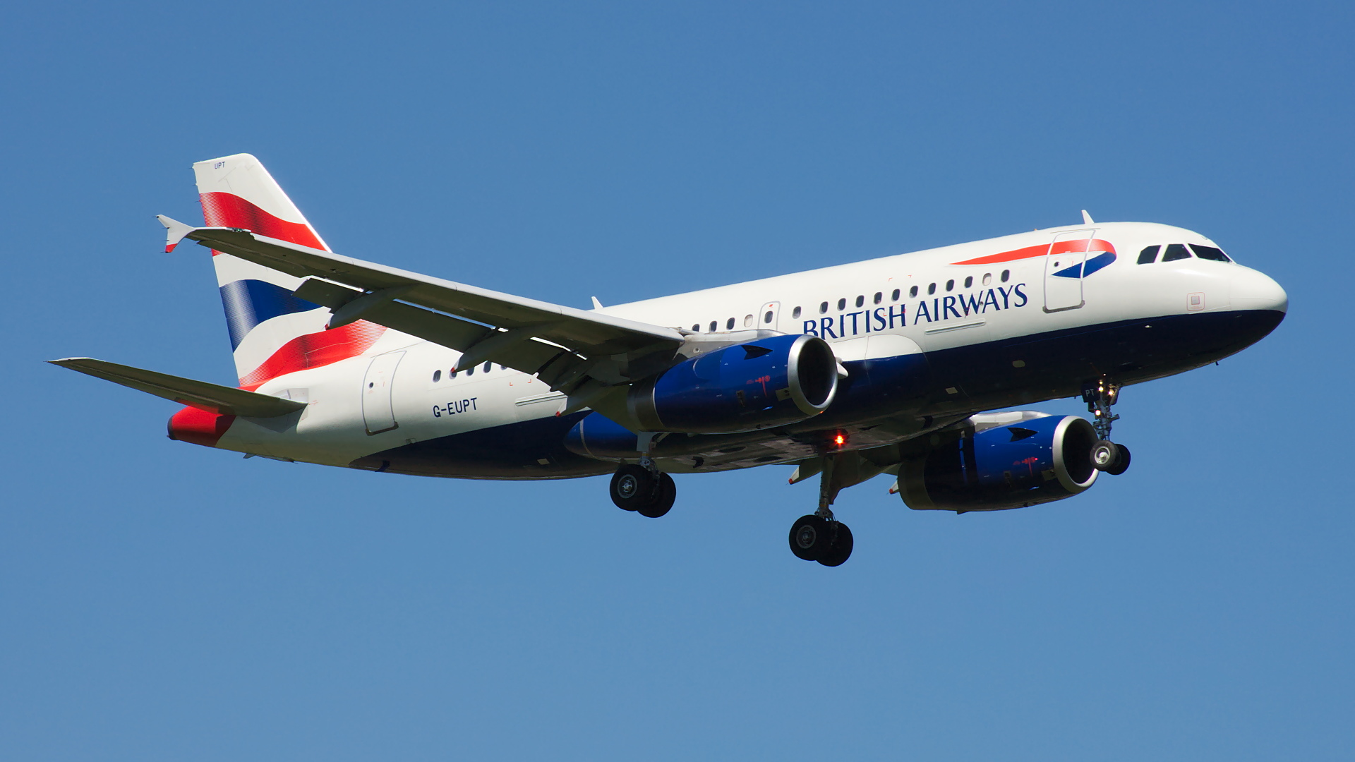 G-EUPT ✈ British Airways Airbus A319-131 @ London-Heathrow