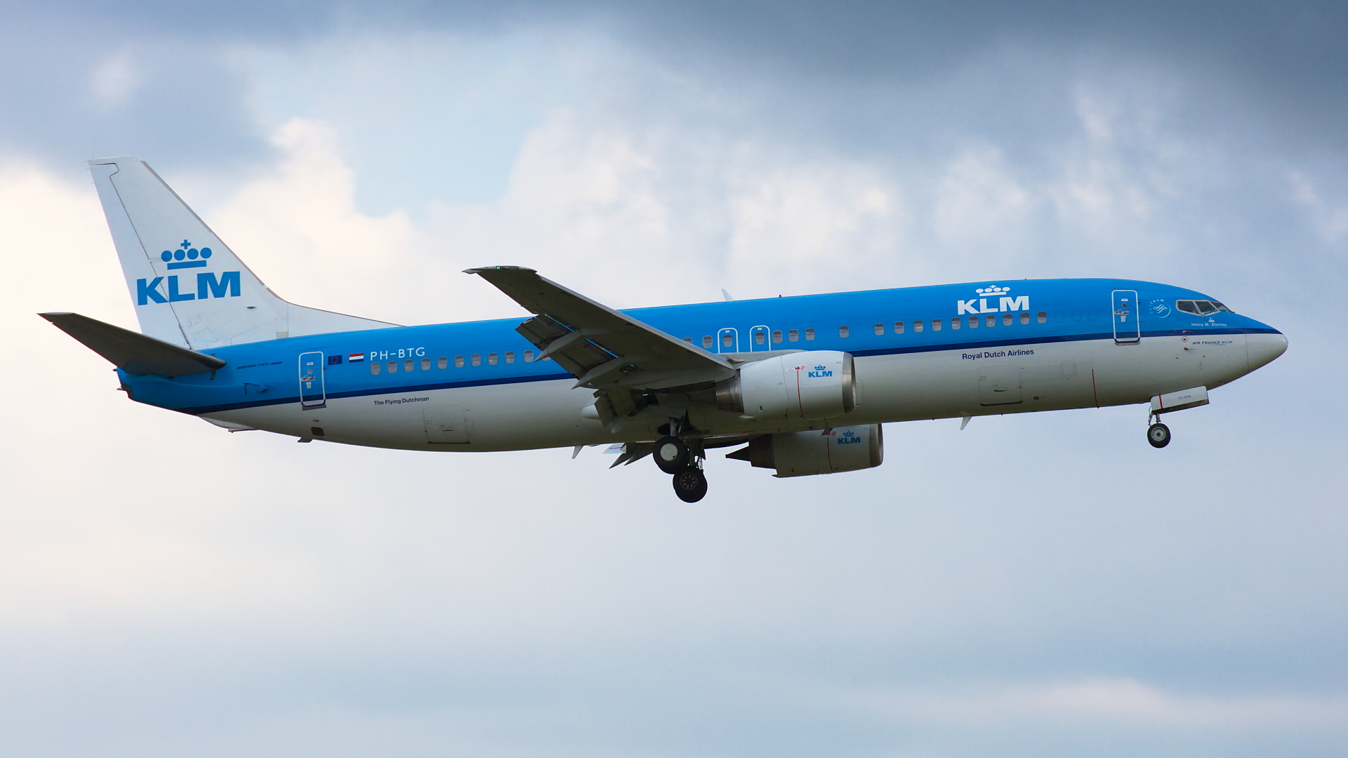 PH-BTG ✈ KLM Boeing 737-406 @ London-Heathrow