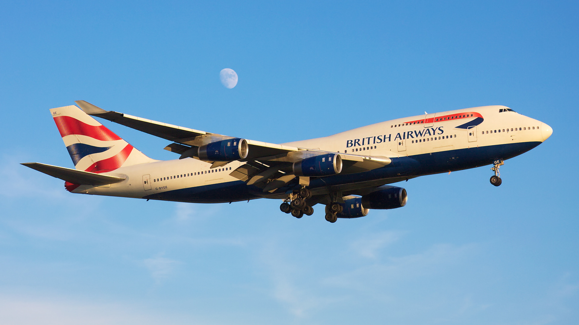 G-BYGE ✈ British Airways Boeing 747-436 @ London-Heathrow