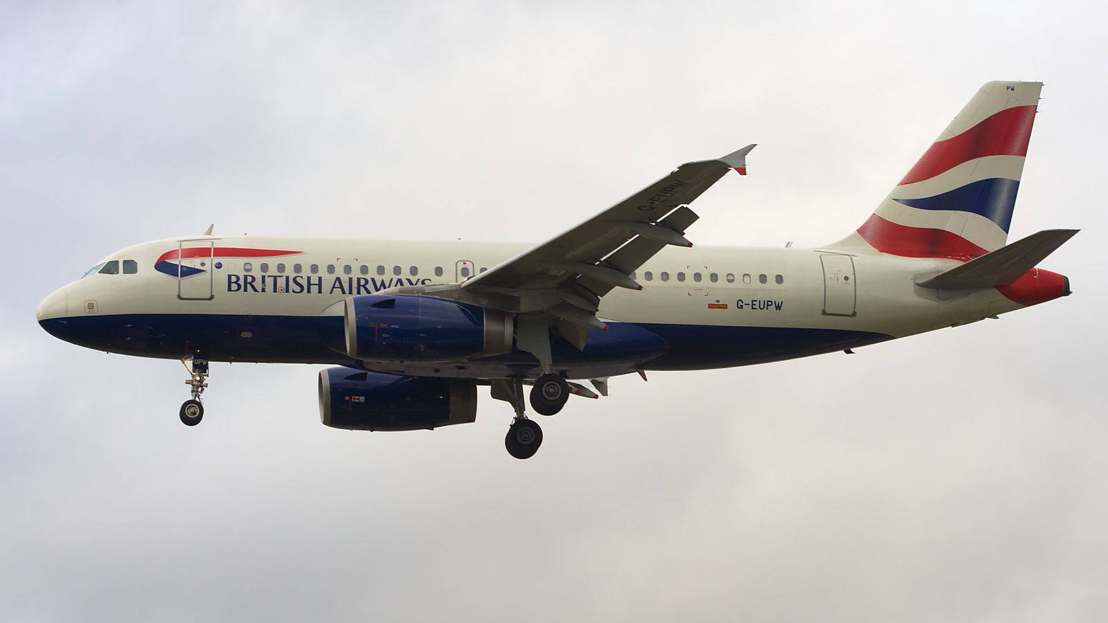 G-EUPW ✈ British Airways Airbus A319-131 @ London-Heathrow