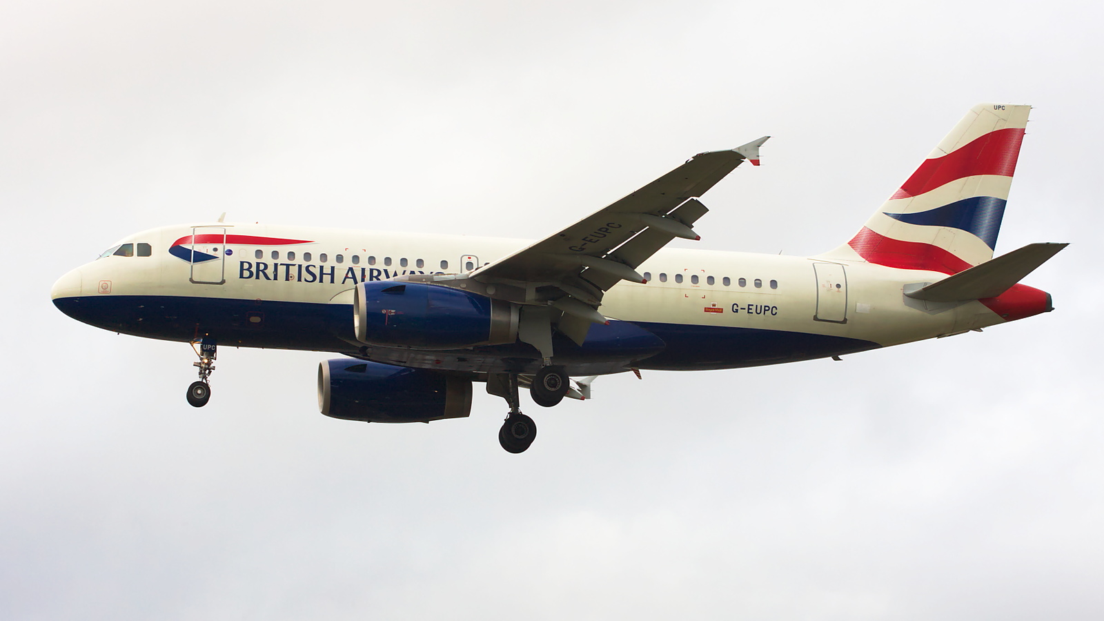 G-EUPC ✈ British Airways Airbus A319-131 @ London-Heathrow