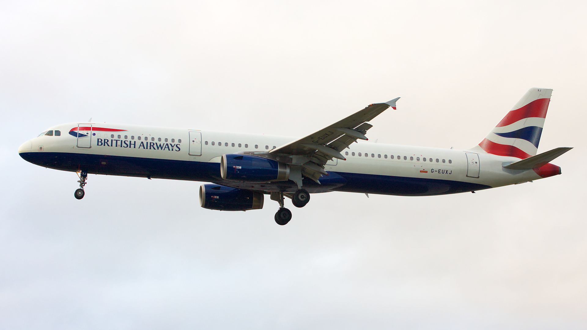 G-EUXJ ✈ British Airways Airbus A321-231 @ London-Heathrow