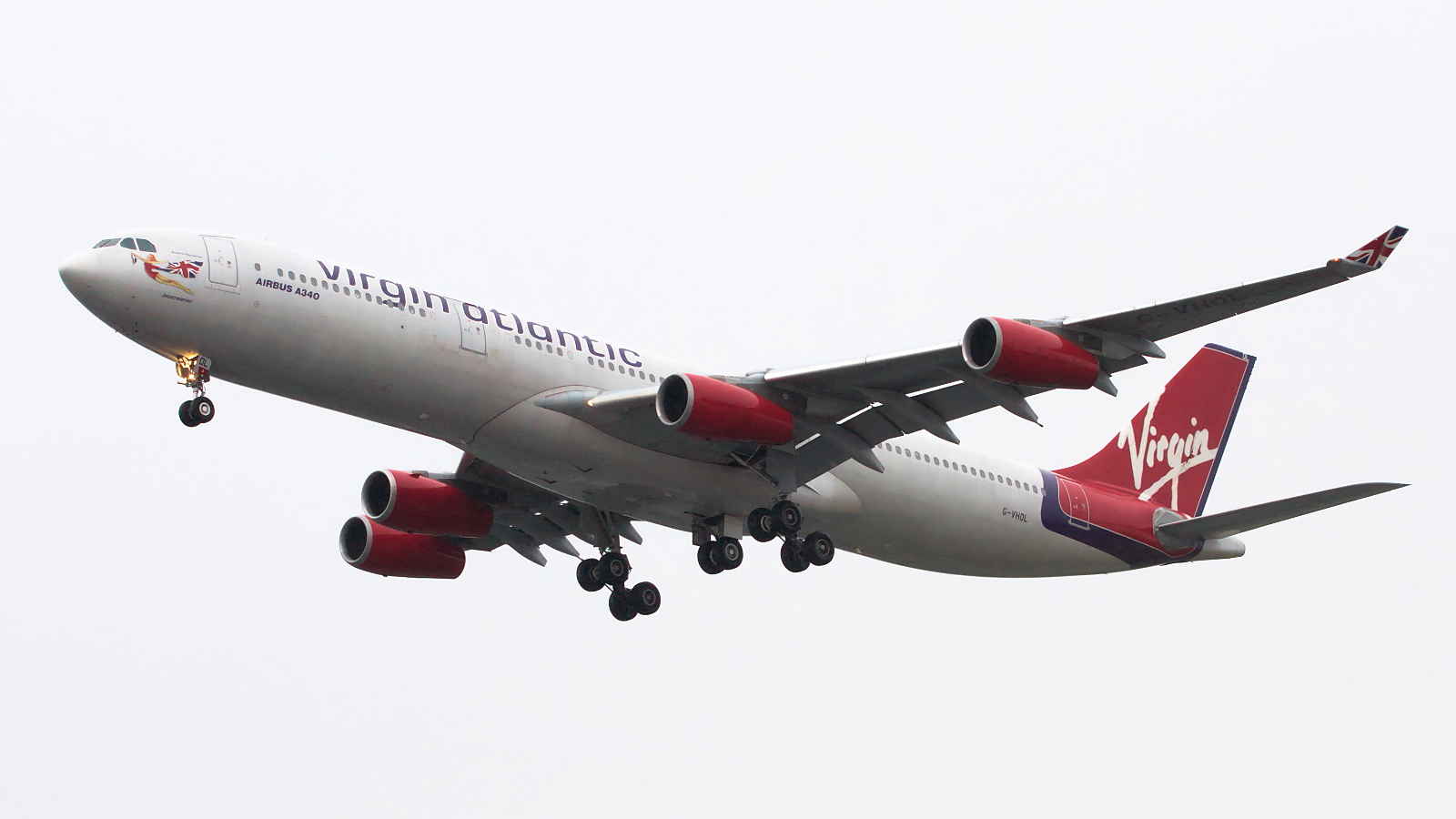 G-VHOL ✈ Virgin Atlantic Airways Airbus A340-311 @ London-Heathrow