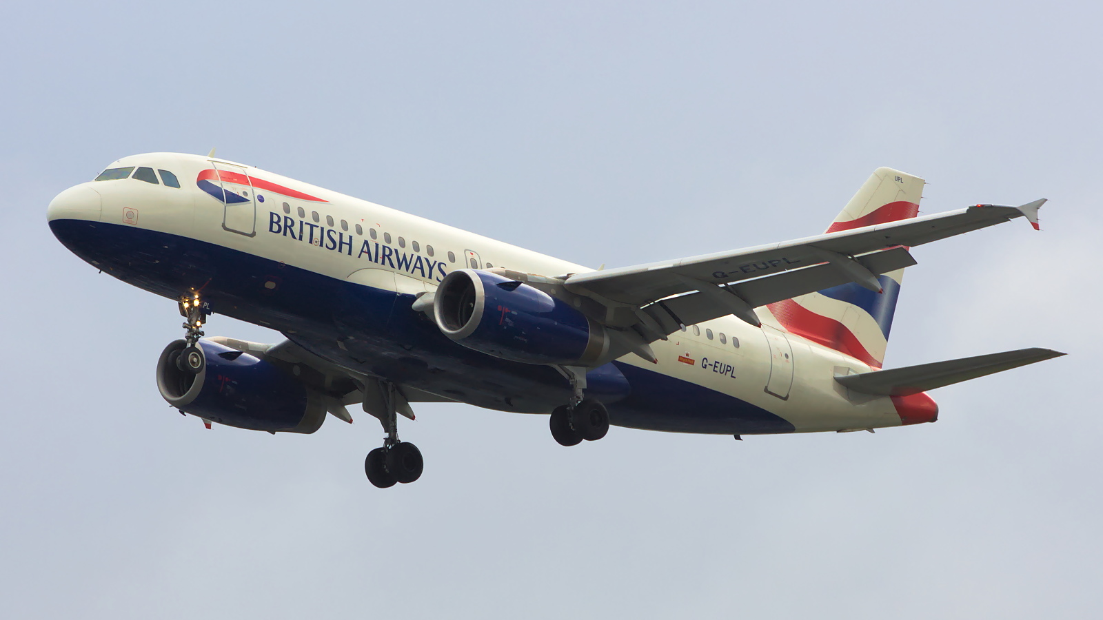 G-EUPL ✈ British Airways Airbus A319-131 @ London-Heathrow