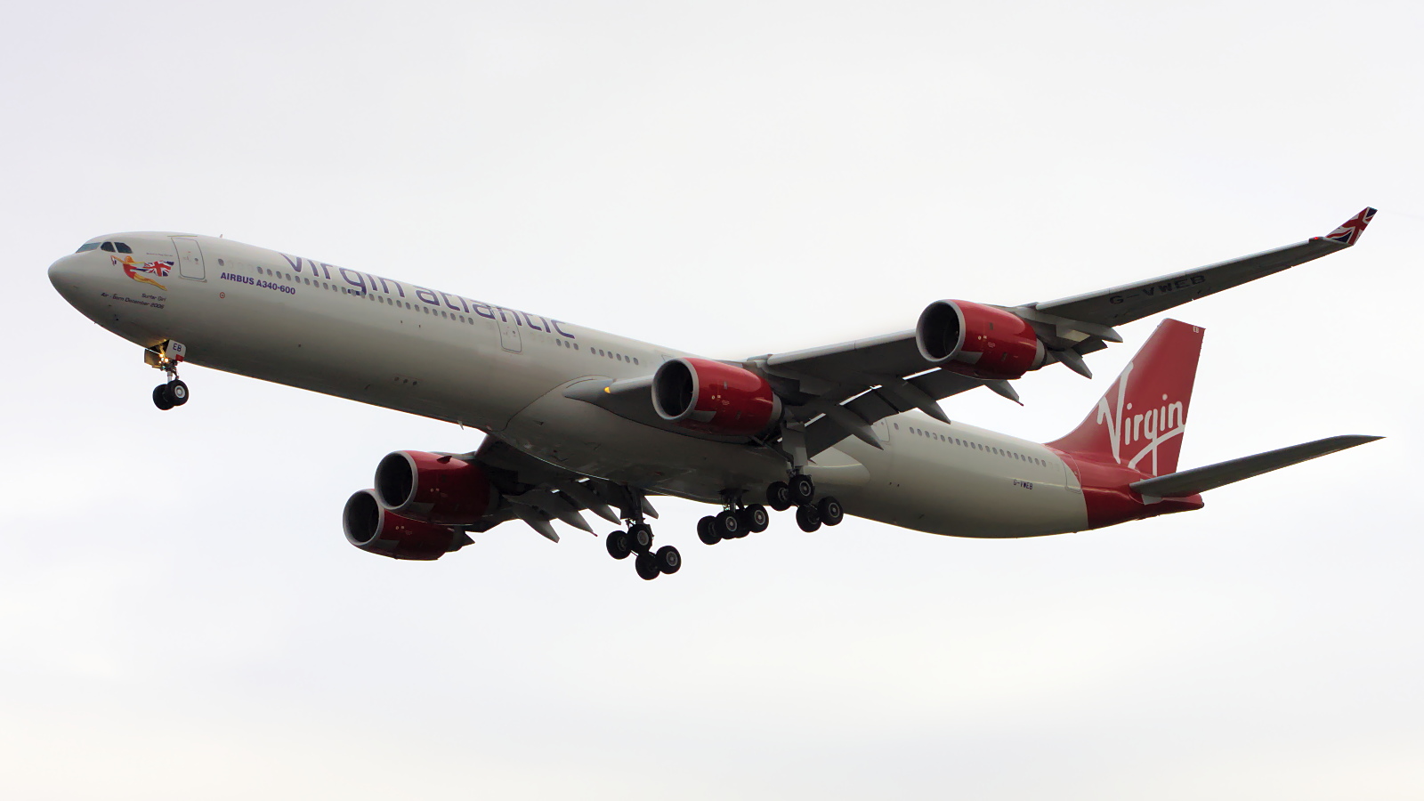 G-VWEB ✈ Virgin Atlantic Airways Airbus A340-642 @ London-Heathrow