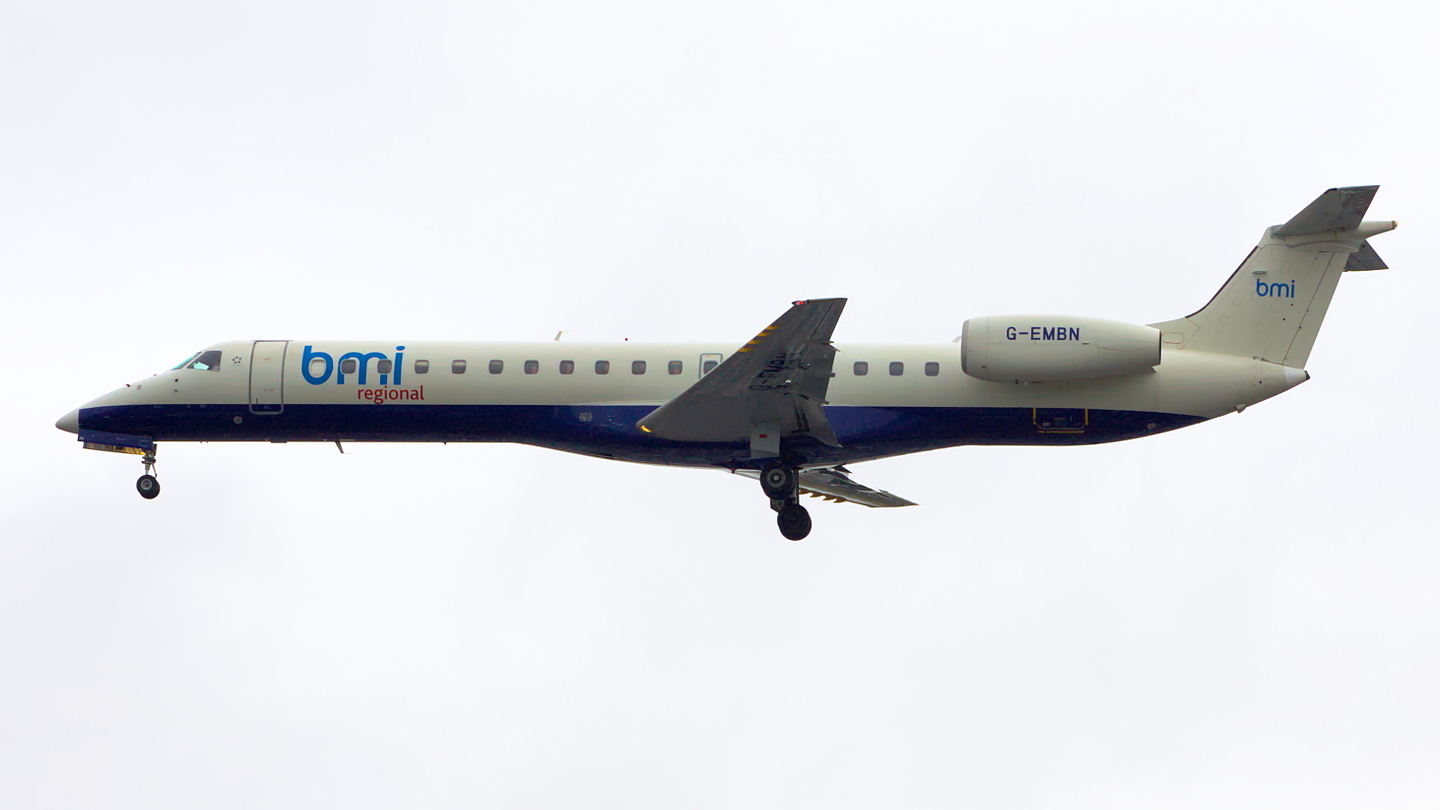 G-EMBN ✈ bmi regional Embraer ERJ-145EU @ London-Heathrow
