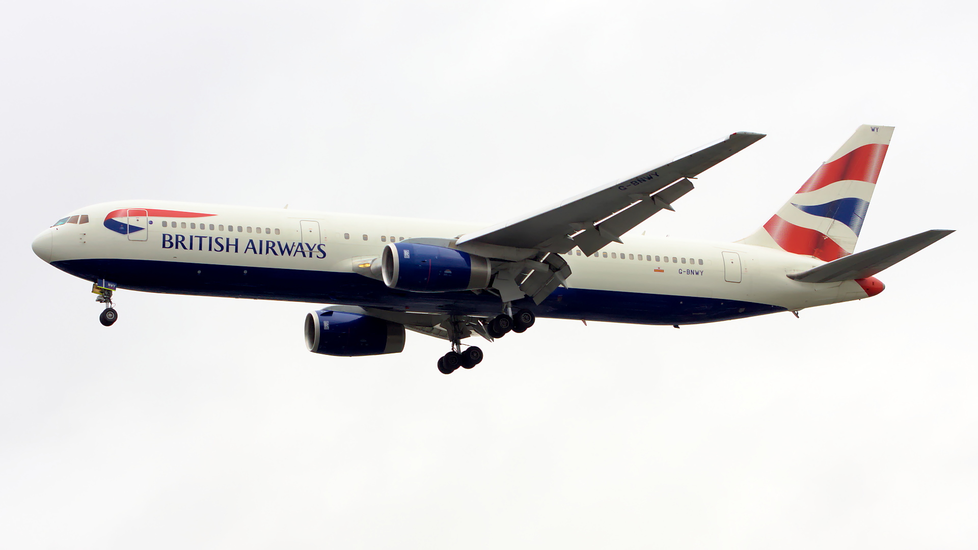 G-BNWY ✈ British Airways Boeing 767-336ER @ London-Heathrow