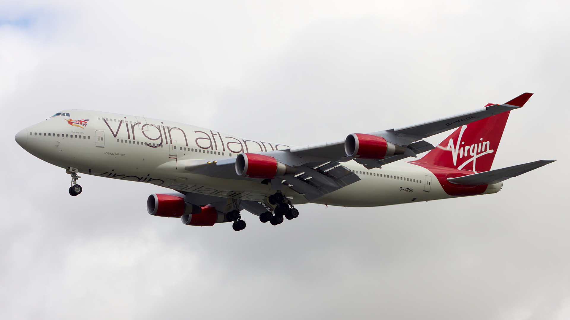 G-VROC ✈ Virgin Atlantic Airways Boeing 747-41R @ London-Heathrow