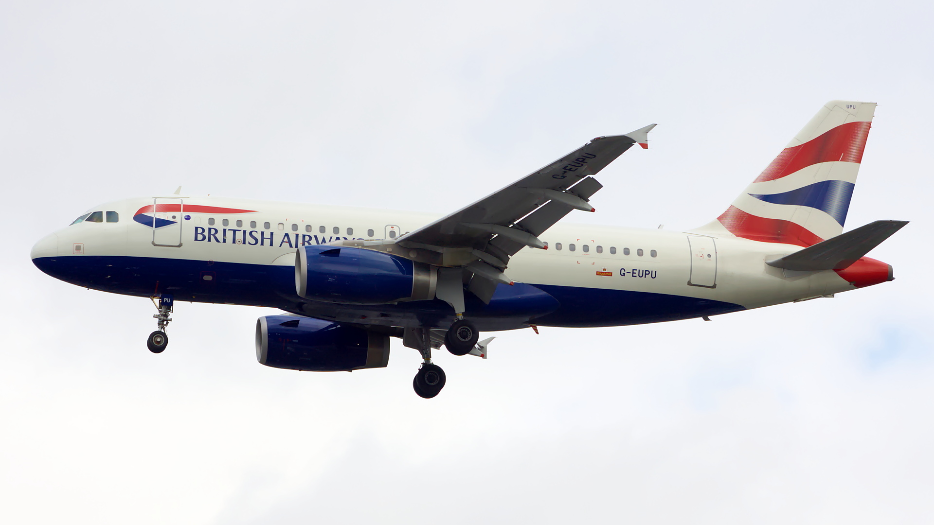 G-EUPU ✈ British Airways Airbus A319-131 @ London-Heathrow