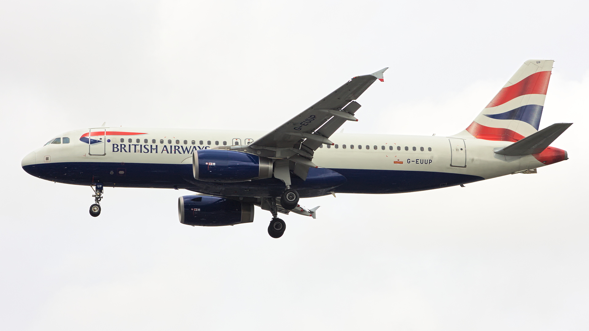 G-EUUP ✈ British Airways Airbus A320-232 @ London-Heathrow
