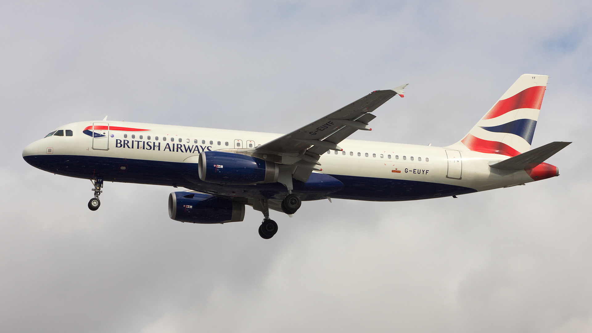 G-EUYF ✈ British Airways Airbus A320-232 @ London-Heathrow