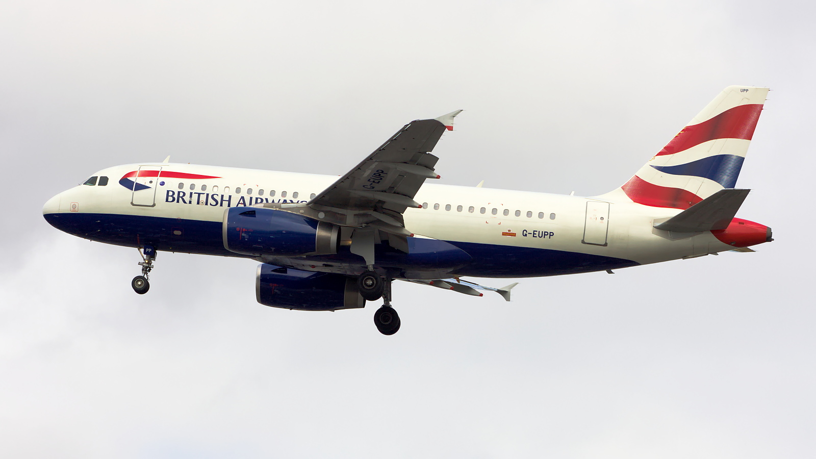 G-EUPP ✈ British Airways Airbus A319-131 @ London-Heathrow