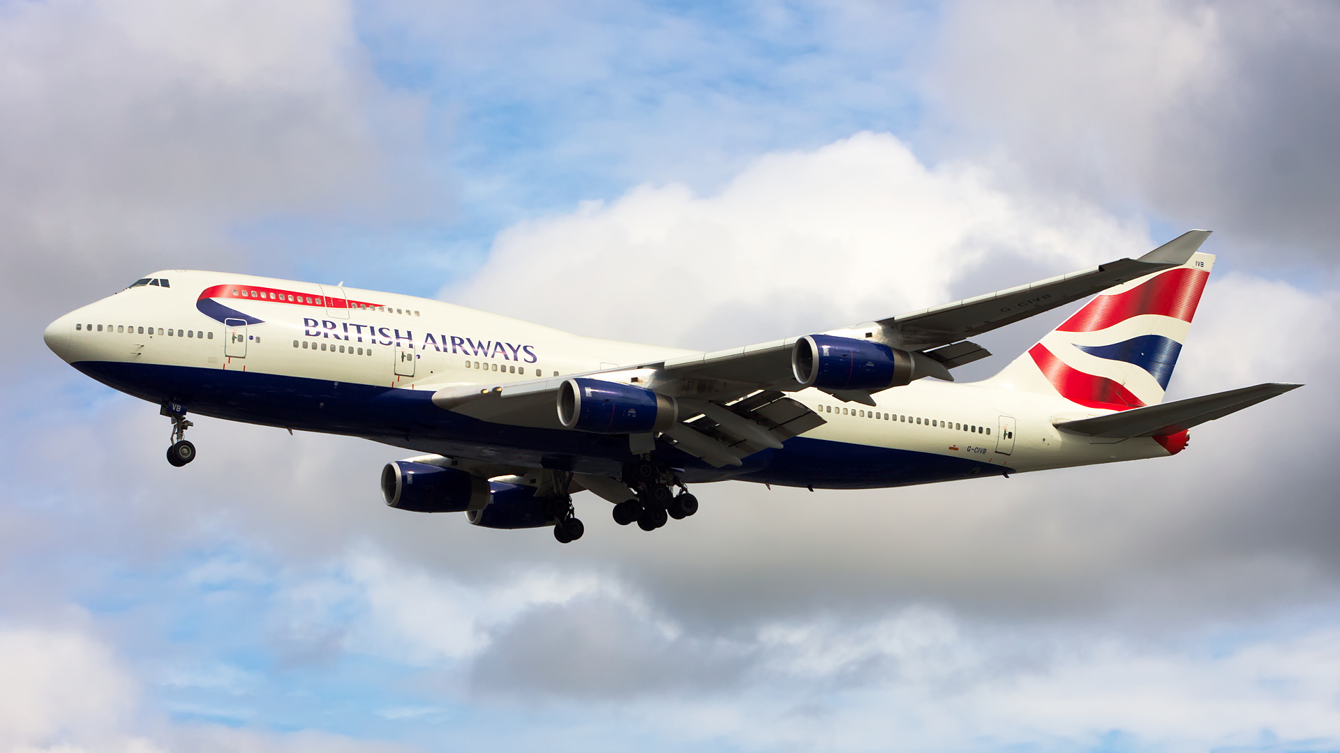G-CIVB ✈ British Airways Boeing 747-436 @ London-Heathrow