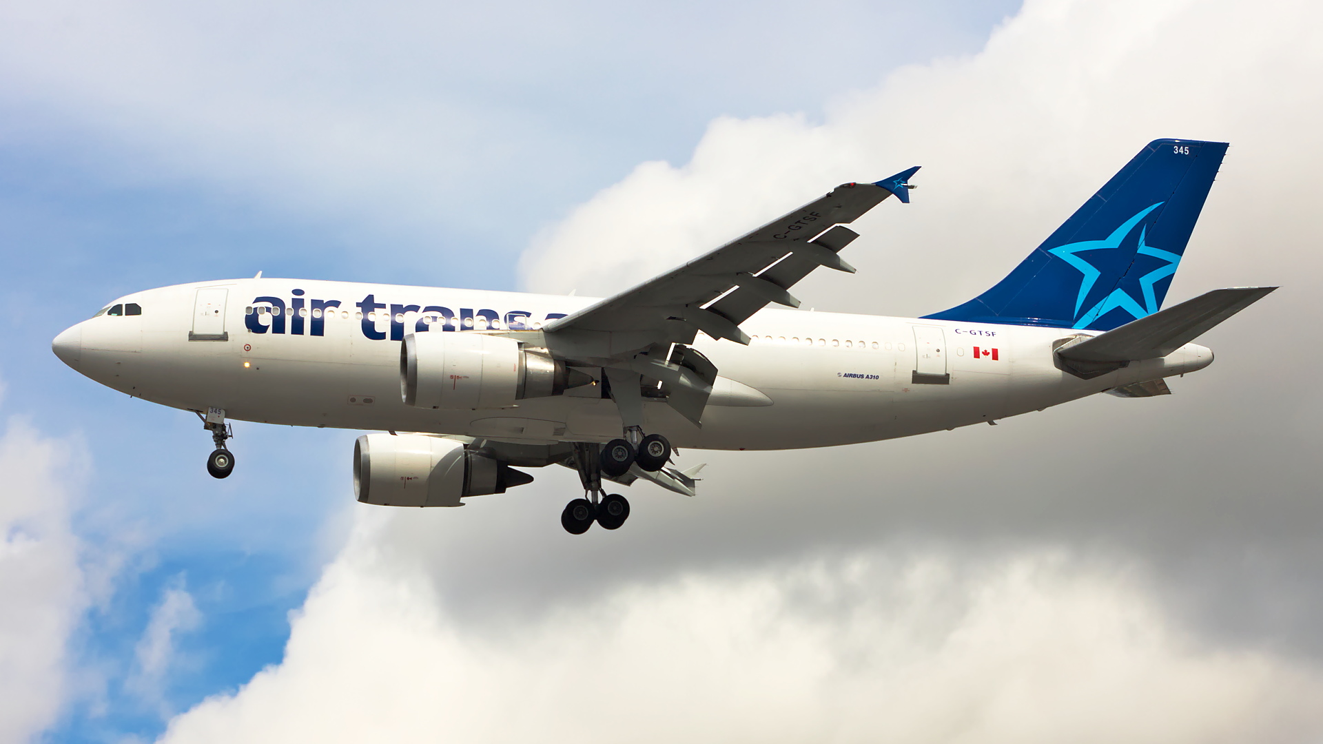 C-GTSF ✈ Air Transat Airbus A310-304 @ London-Heathrow