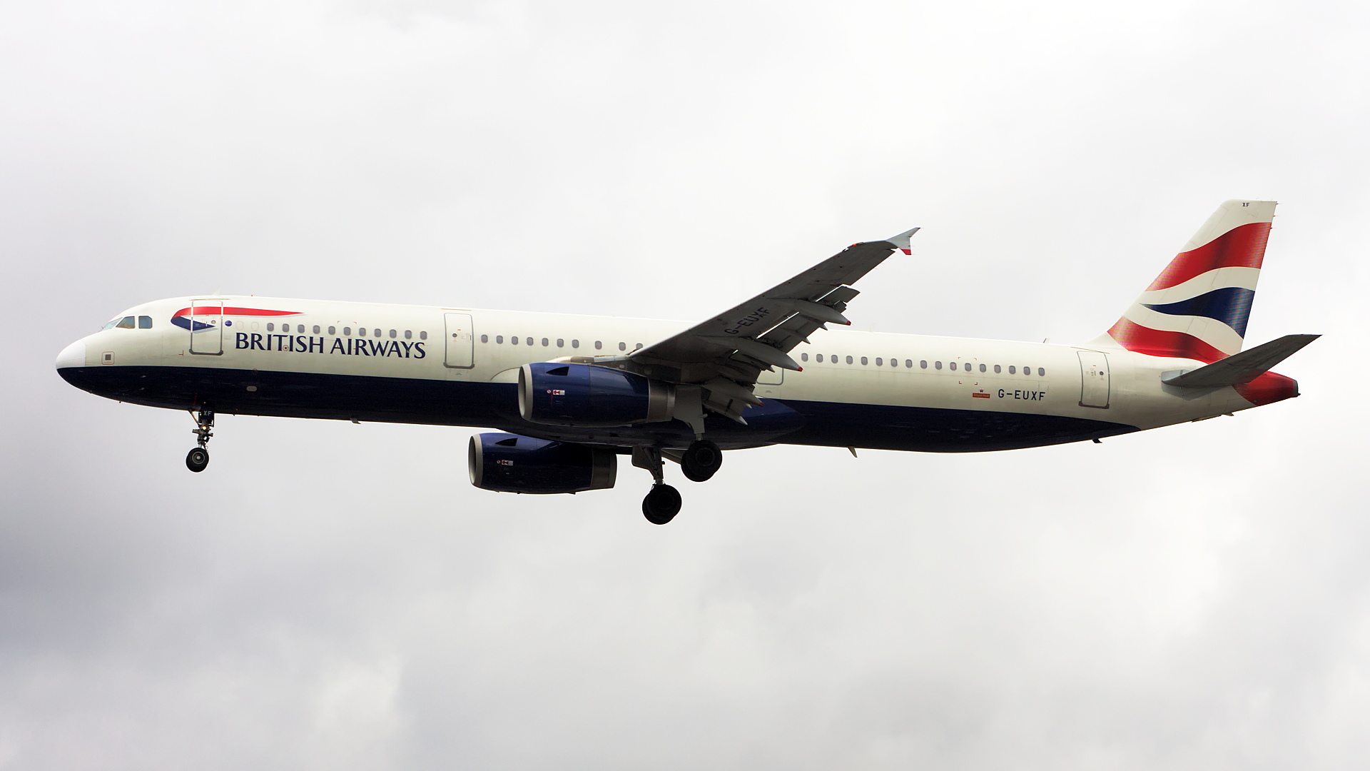 G-EUXF ✈ British Airways Airbus A321-231 @ London-Heathrow