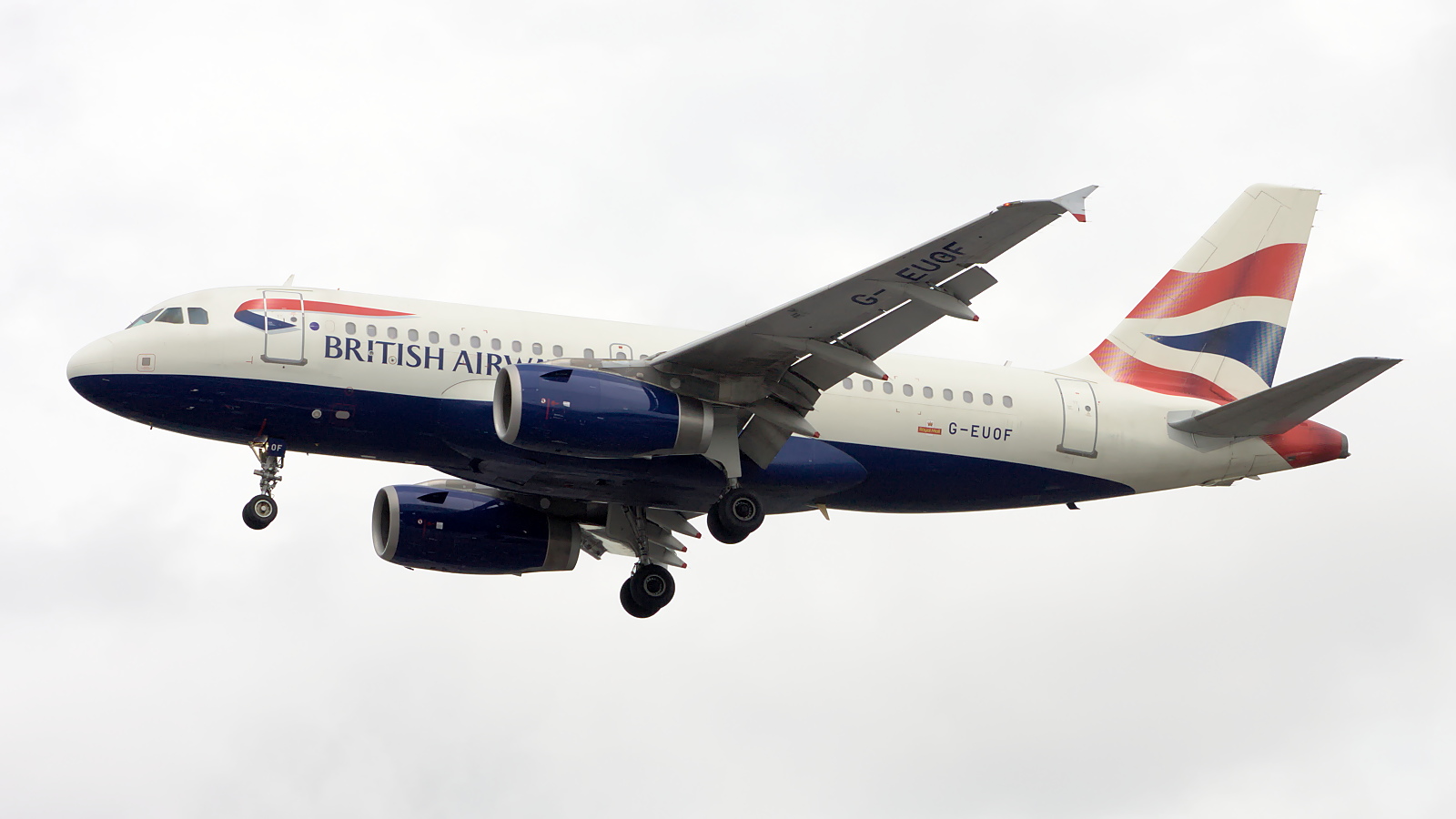 G-EUOF ✈ British Airways Airbus A319-131 @ London-Heathrow
