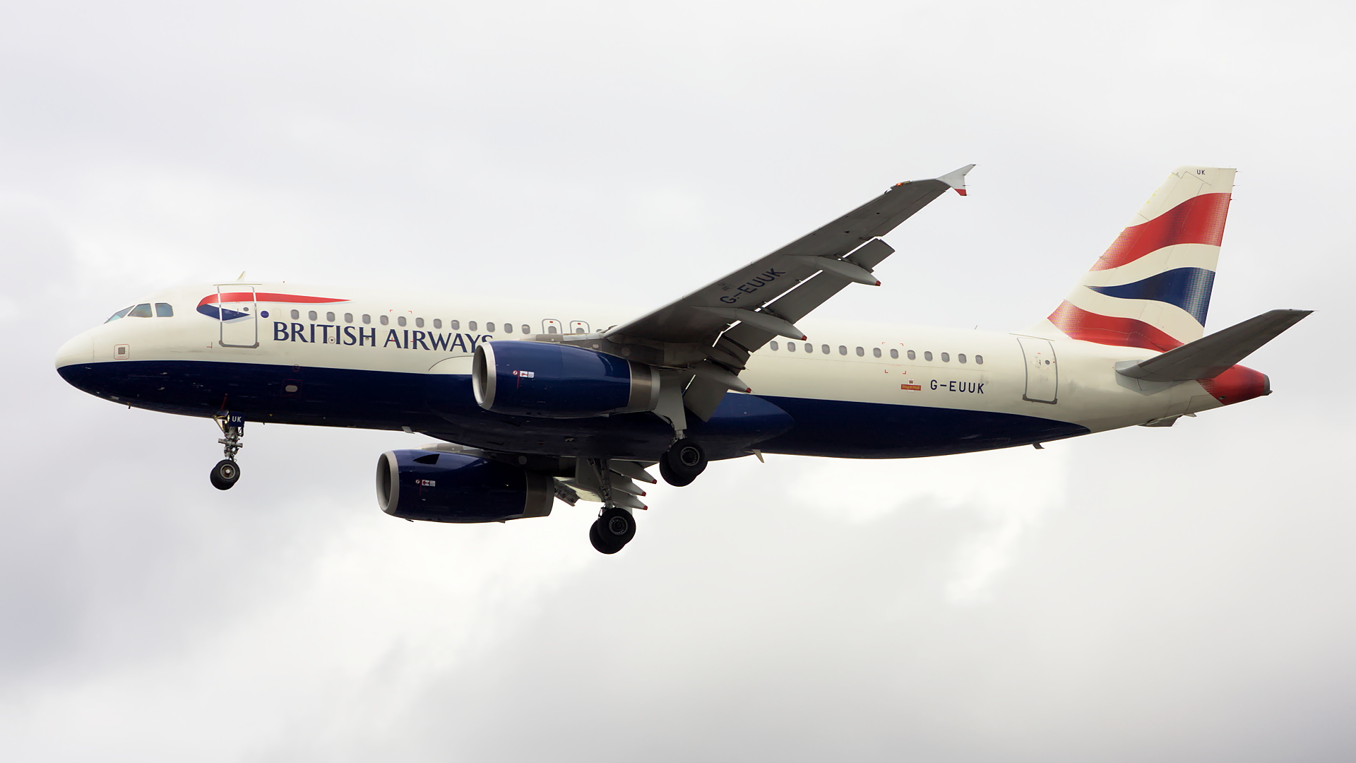 G-EUUK ✈ British Airways Airbus A320-232 @ London-Heathrow