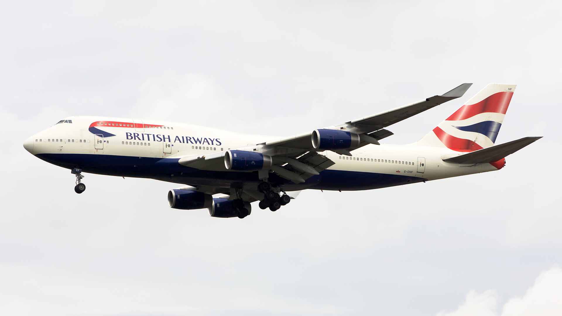 G-CIVF ✈ British Airways Boeing 747-436 @ London-Heathrow