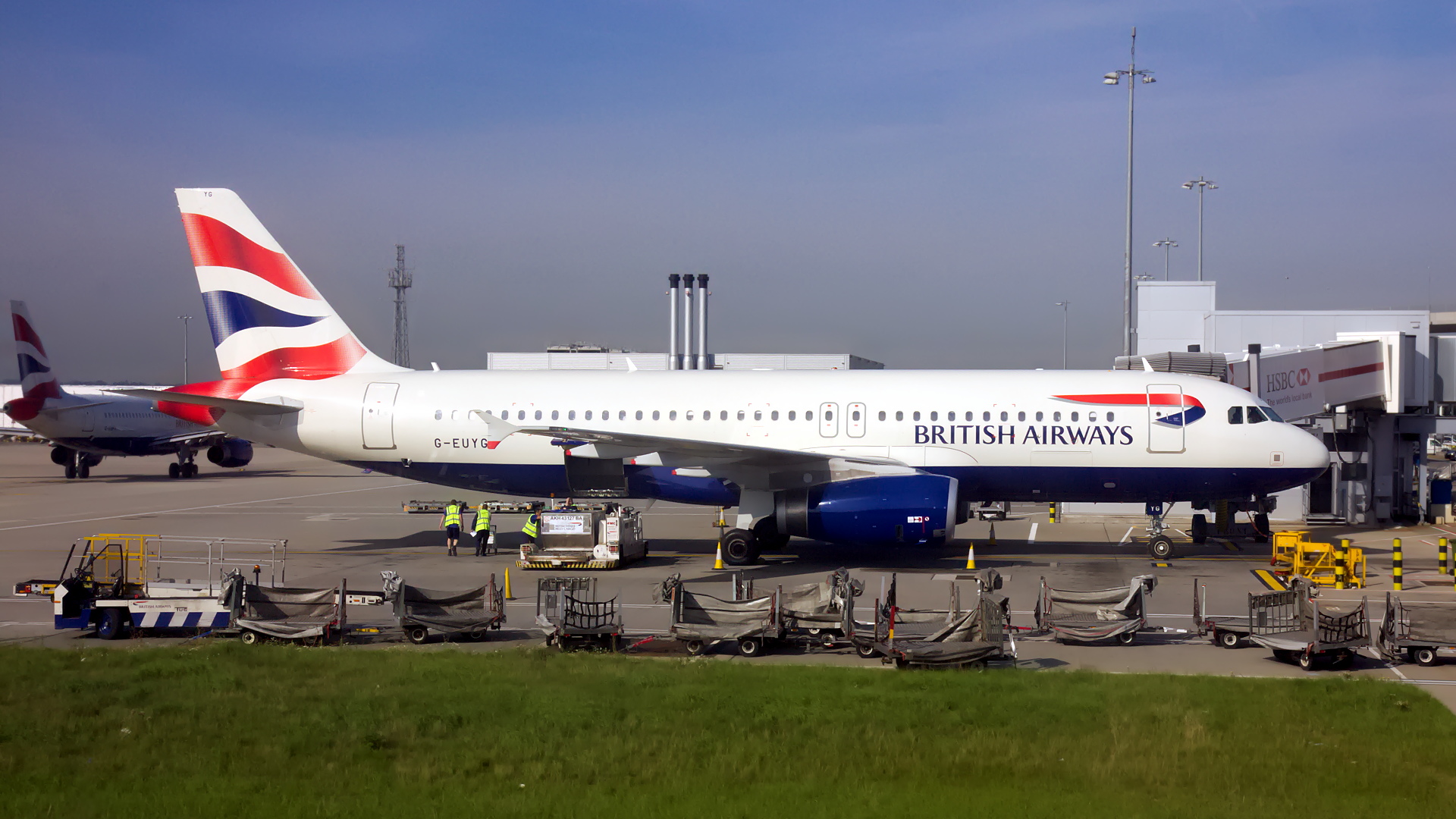 G-EUYG ✈ British Airways Airbus A320-232 @ London-Heathrow