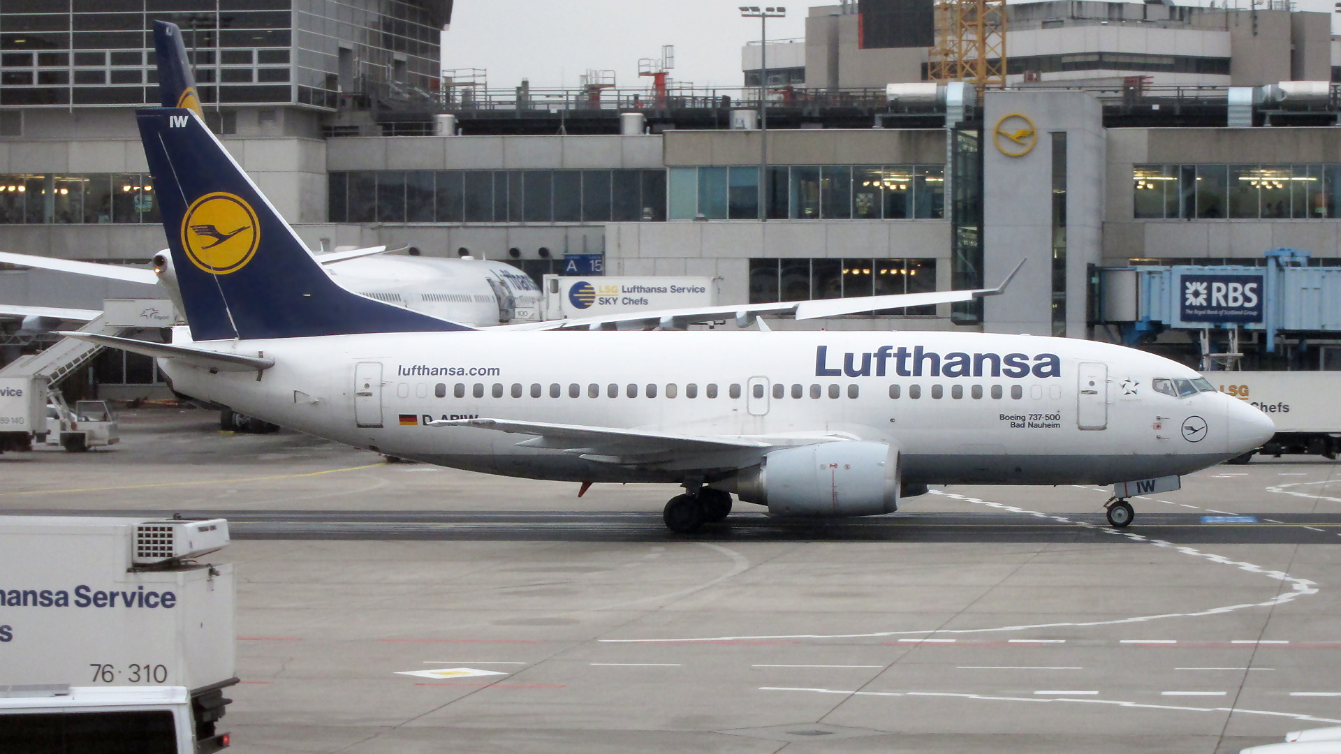 D-ABIW ✈ Lufthansa Boeing 737-530 @ Frankfurt