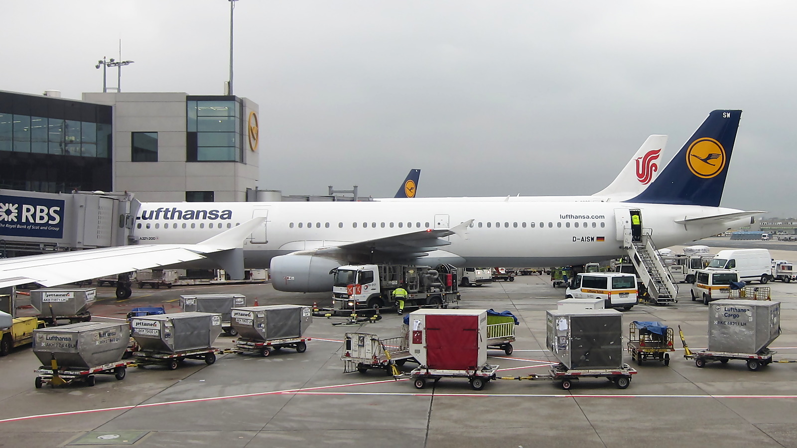 D-AISW ✈ Lufthansa Airbus A321-231 @ Frankfurt