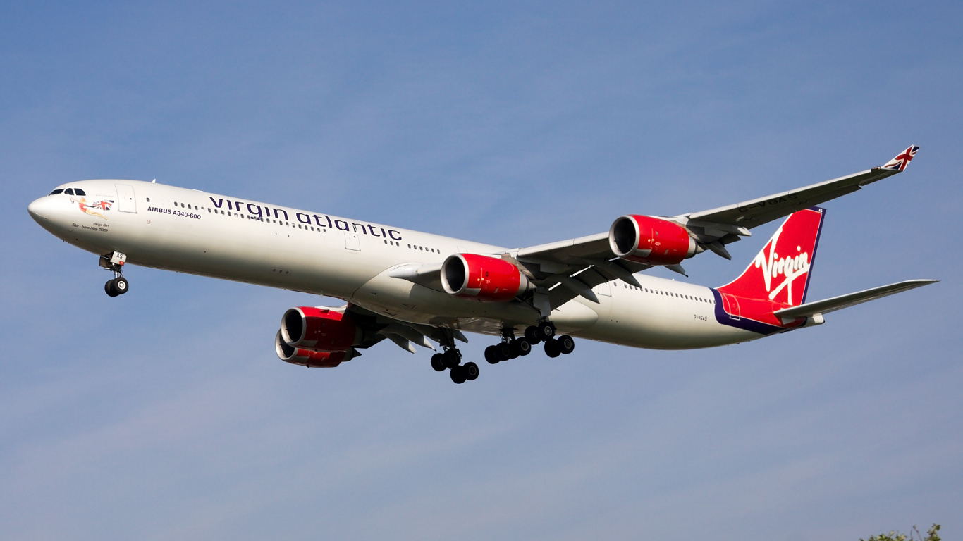 G-VGAS ✈ Virgin Atlantic Airways Airbus A340-642 @ London-Heathrow