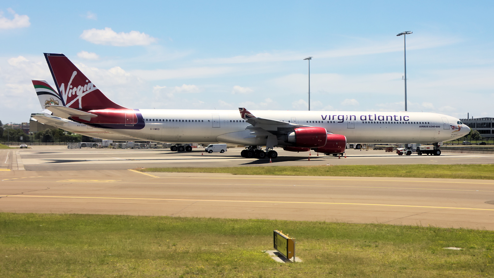 G-VWKD ✈ Virgin Atlantic Airways Airbus A340-642 @ Sydney-Kingsford Smith