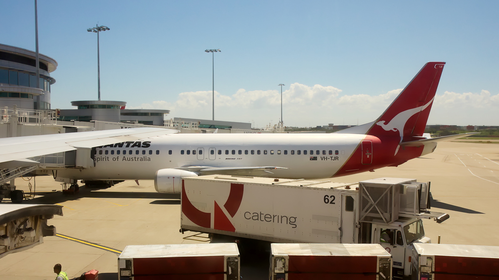 VH-TJR ✈ Qantas Boeing 737-476 @ Sydney-Kingsford Smith