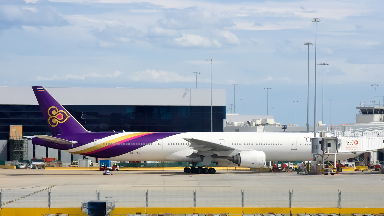HS-TKD ✈ Thai Airways International Boeing 777-3D7 @ Melbourne-Tullamarine