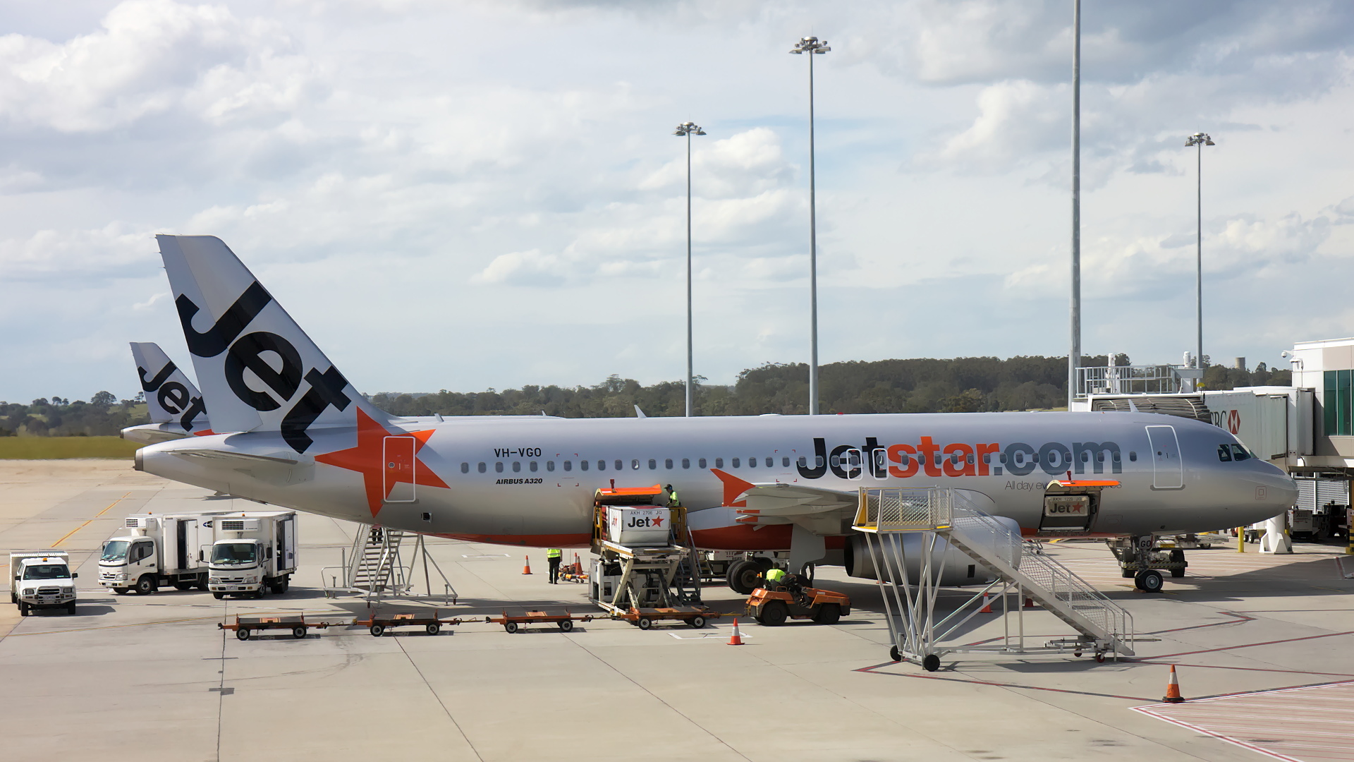 VH-VGO ✈ Jetstar Airways Airbus A320-232 @ Melbourne-Tullamarine