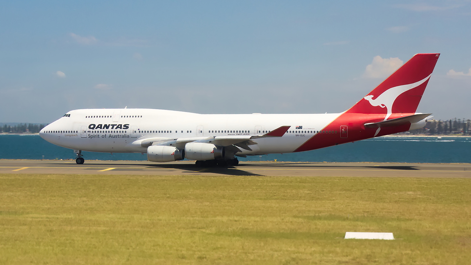 VH-OJC ✈ Qantas Boeing 747-438 @ Sydney-Kingsford Smith