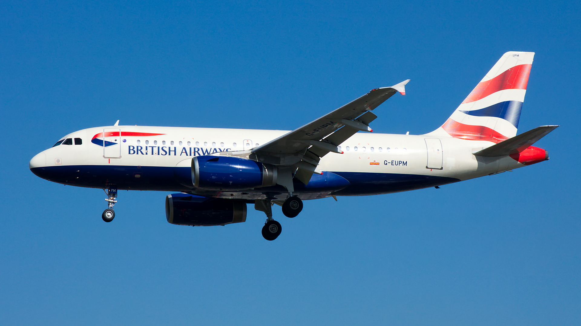 G-EUPM ✈ British Airways Airbus A319-131 @ London-Heathrow