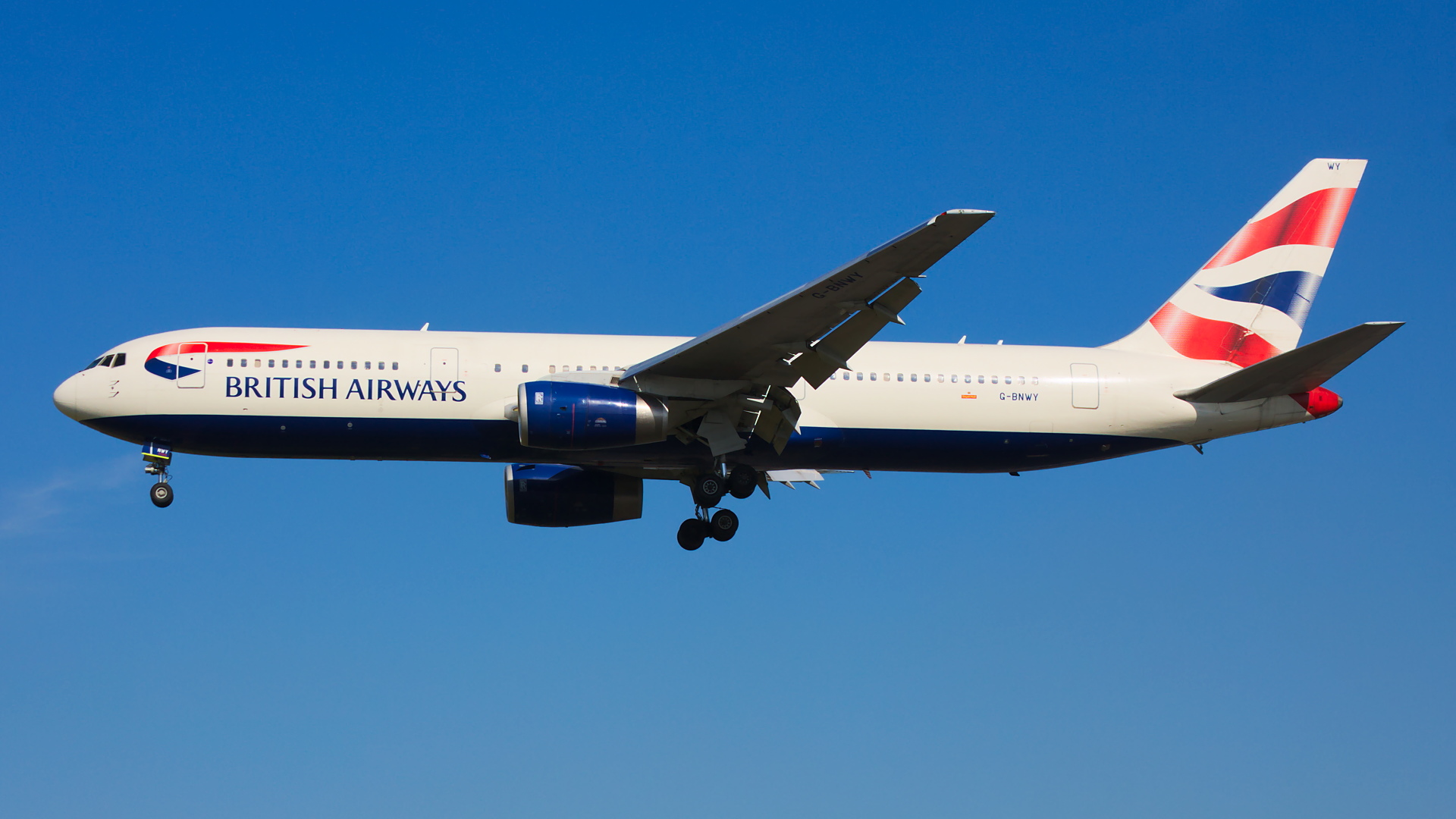 G-BNWY ✈ British Airways Boeing 767-336ER @ London-Heathrow
