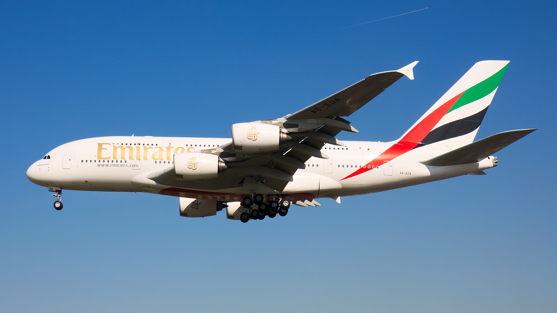 A6-EDA ✈ Emirates Airline Airbus A380-861 @ London-Heathrow