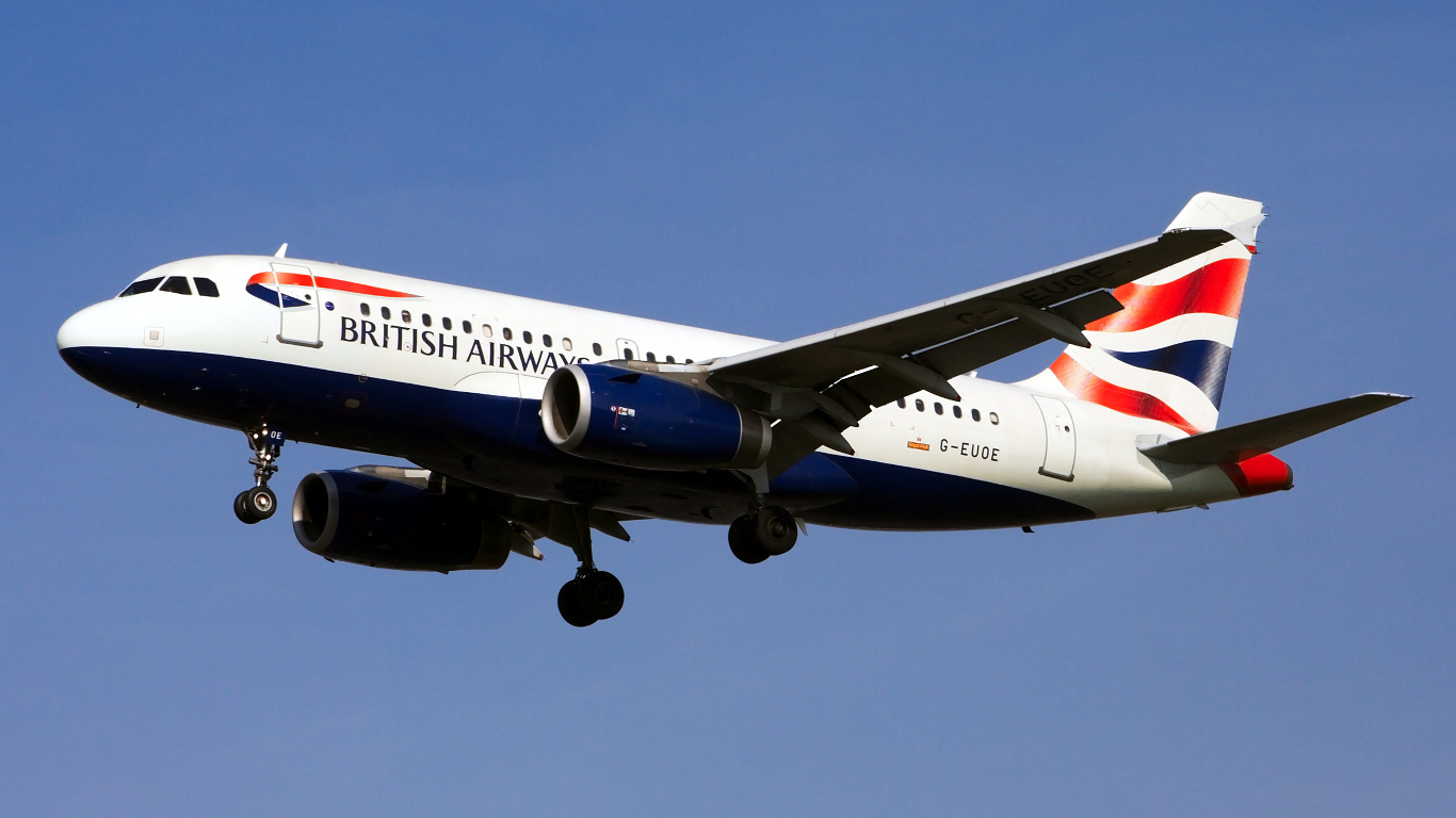 G-EUOE ✈ British Airways Airbus A319-131 @ London-Heathrow