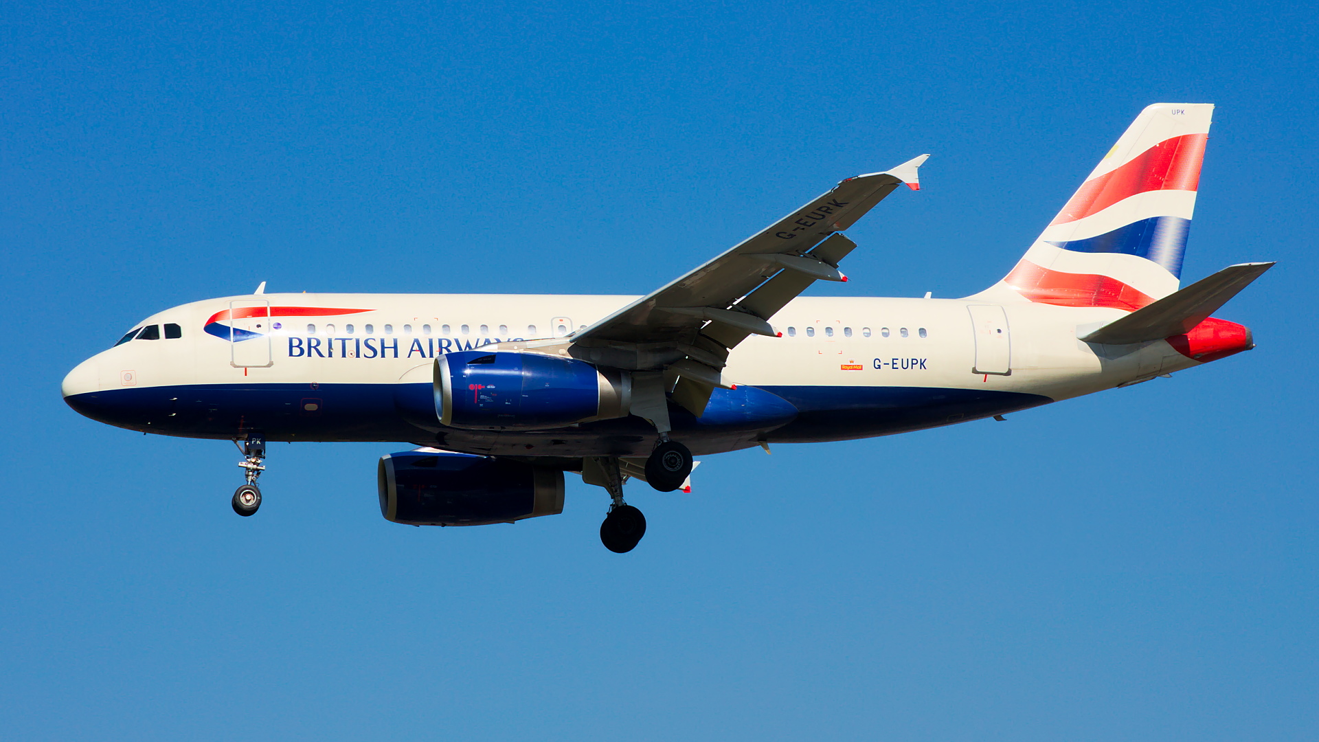 G-EUPK ✈ British Airways Airbus A319-131 @ London-Heathrow