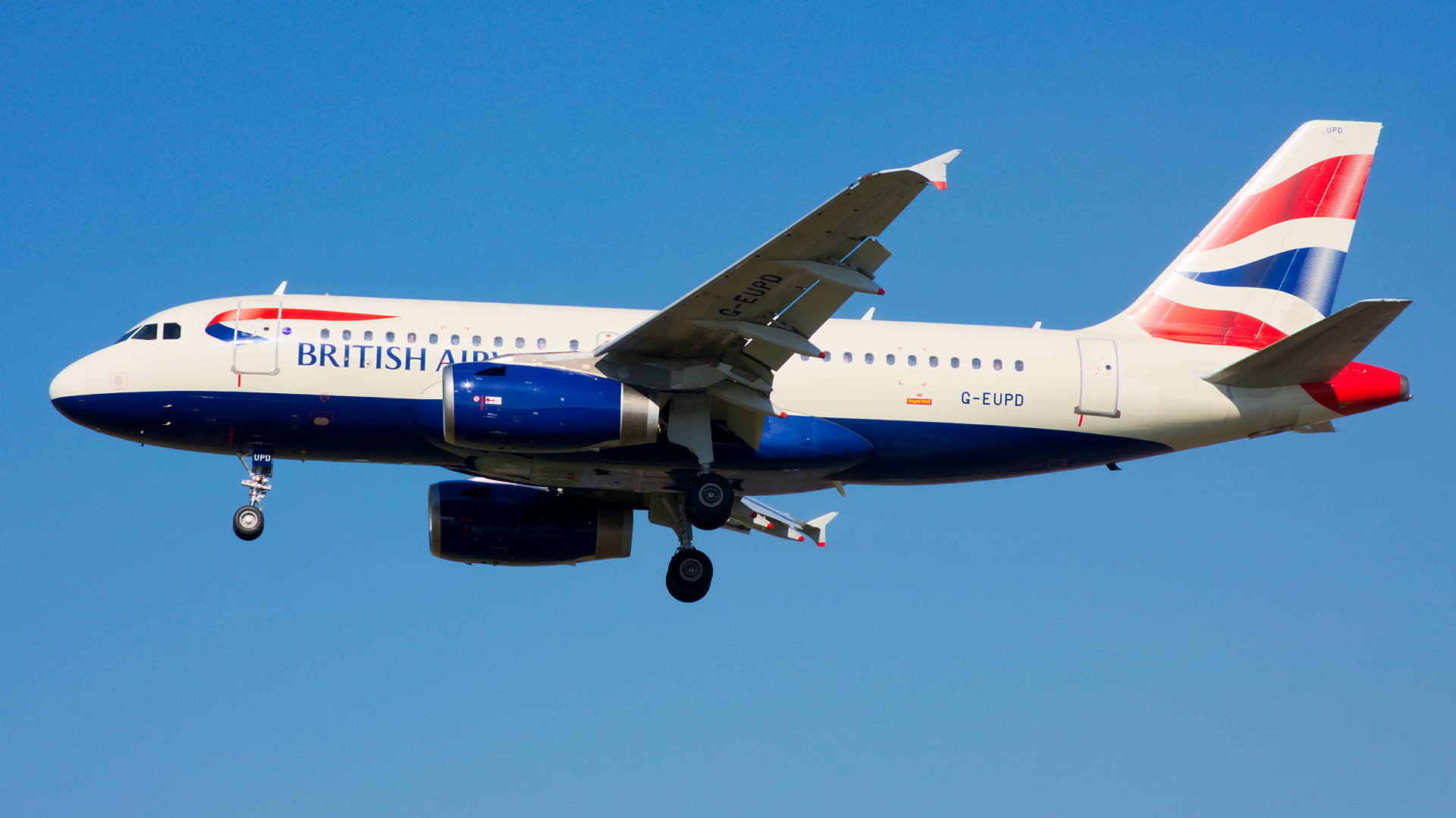 G-EUPD ✈ British Airways Airbus A319-131 @ London-Heathrow